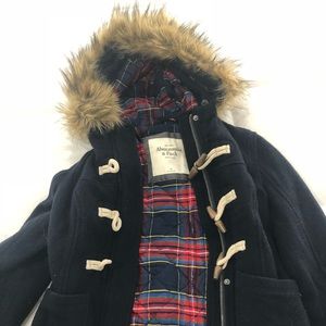 Cute Abercrombie xs fur jacket